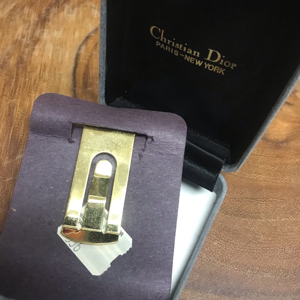 Christian Dior Vintage Money Clip EUC - Picture 4 of 6